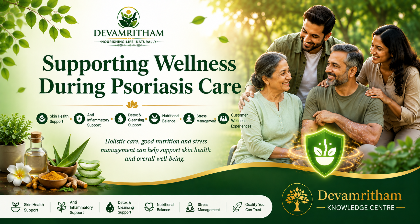 Supporting Wellness During Psoriasis Care